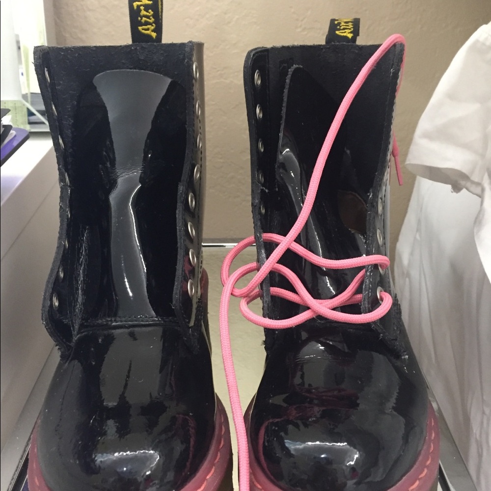 Doc Martens Pink and Black